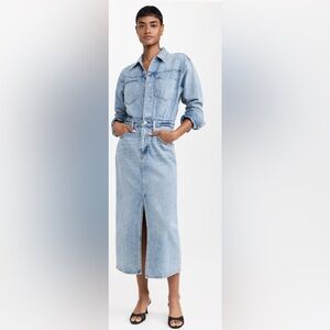 LEVI'S Western Style Denim Dress Sz 25 XS